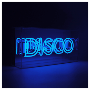 Locomocean 'Disco' Glass Neon Sign